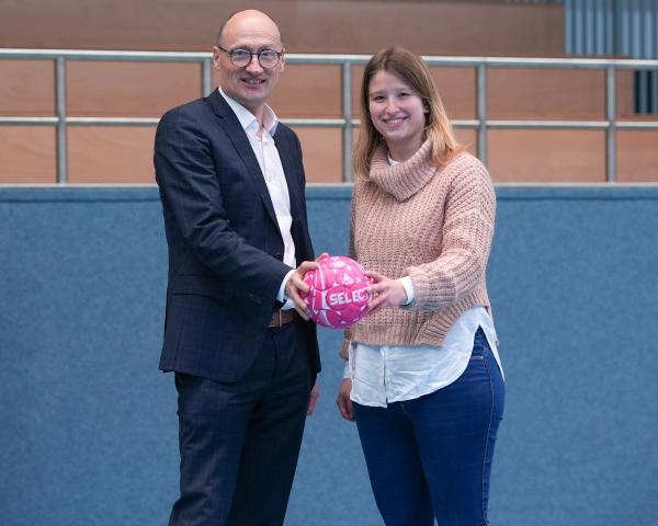 Franziska Rautauoma ist die neue Geschäftsführerin bei HSG Blomberg-Lippe.