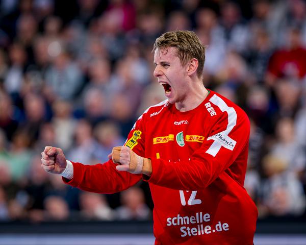 Kristian Saeveraas gewann das Torhüter-Duell gegen einen starken Till Klimpke und war beim deutlichen Erfolg des SC DHfK Leipzig gegen GWD Minden ein sicherer Rückhalt.