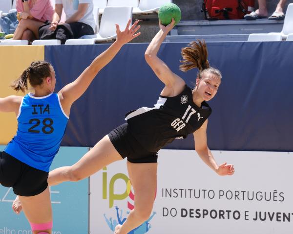 Lena Klingler spielte gegen Italien als Spezialistin. 