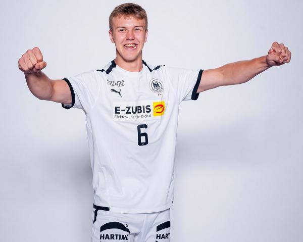 Fritz Haake will mit der DHB-Jugend bei der U19-WM den Titel holen.