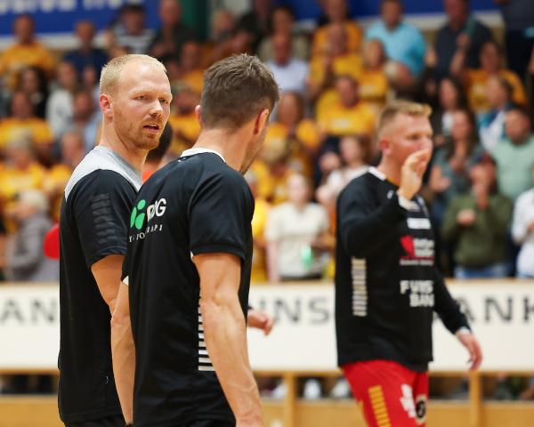 GOG-Kapitän Anders Zachariassen (links) blickt positiv auf die neue Saison.