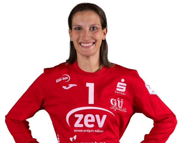Torhüterin Caroline Martins war ein entscheidender Rückhalt für den BSV Sachsen Zwickau beim Sieg gegen die TuS Metzingen