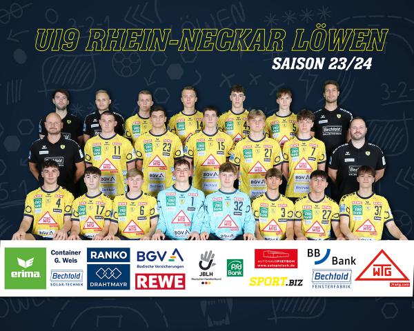 Die U19 der Rhein-Neckar Löwen will wieder um den Titel spielen.