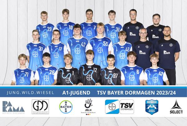 Die A-Jugend des TSV Bayer Dormagen stellte auf 8:0 Punkte.