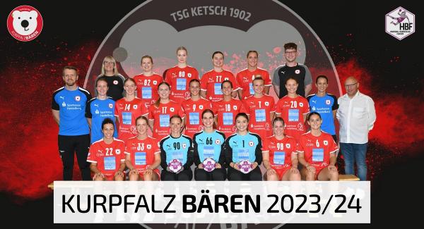 Kurpfalz Bären - Teamfoto 2HBF2324