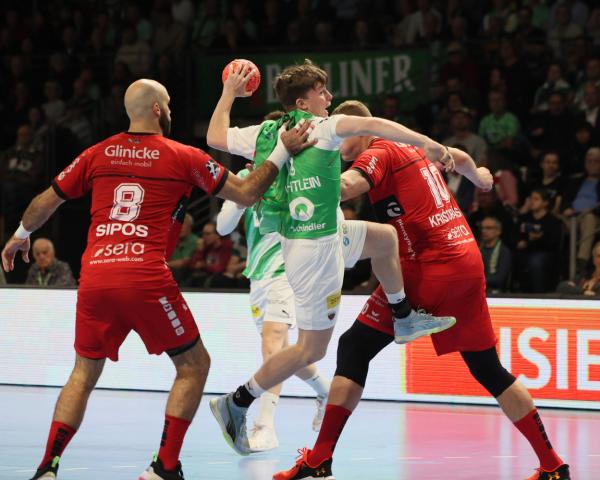 Nils Lichtlein überzeugte zuletzt unter anderem im Spitzenspiel der Füchse Berlin gegen die MT Melsungen in der Handball Bundesliga.