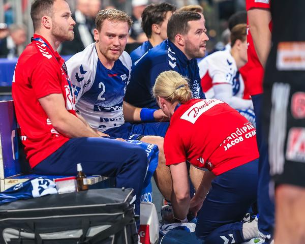 Simon Pytlick wird nach seiner Verletzung der SG Flensburg-Handewitt in der Hinrunde der Handball Bundesliga vermutlich nicht mehr helfen können.