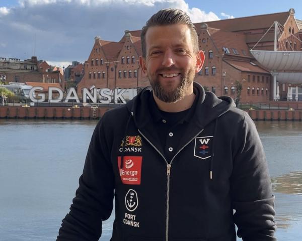 Patryk Rombel ist der neue Trainer von Energa Wybrzeze Gdansk