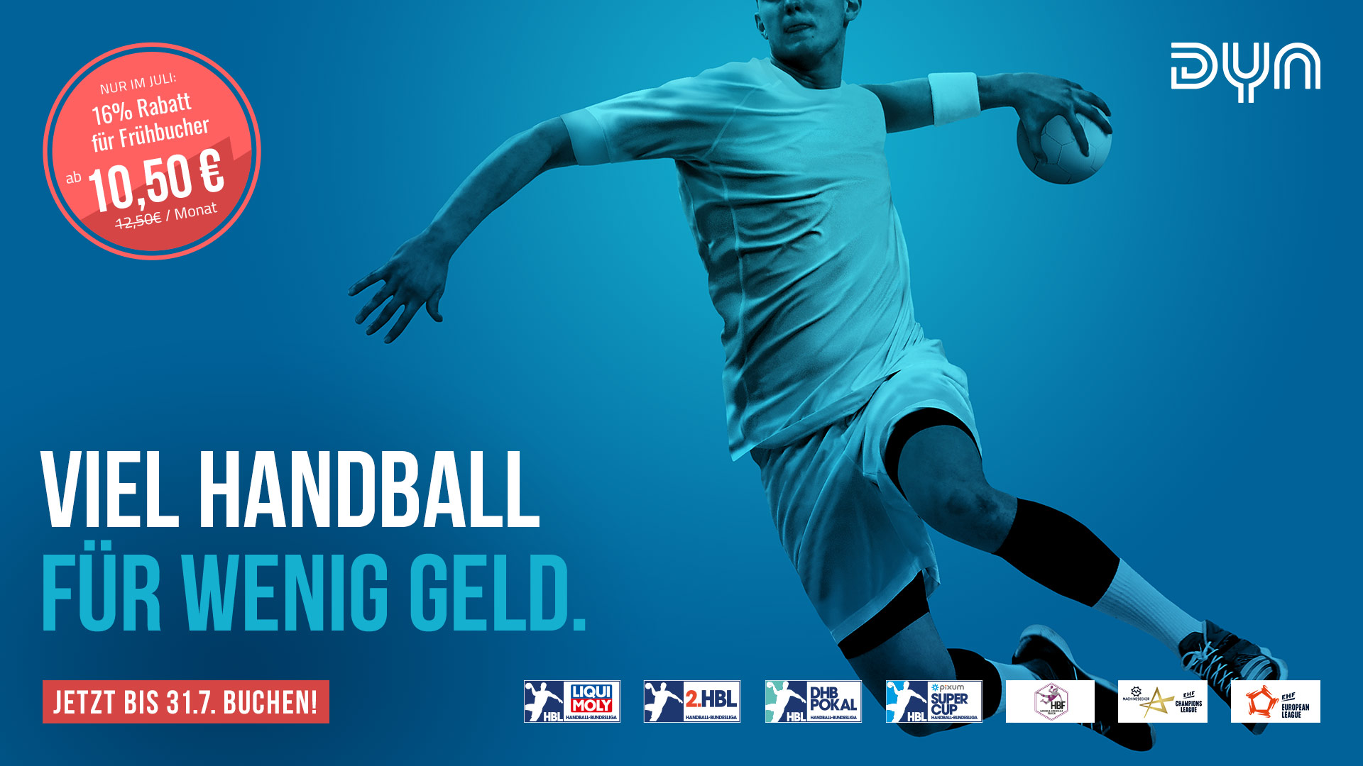 Handball-Sender Dyn auch auf Sky-Receiver via App empfangbar